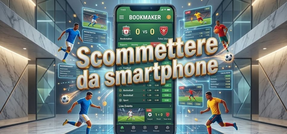 Scommettere da smartphone